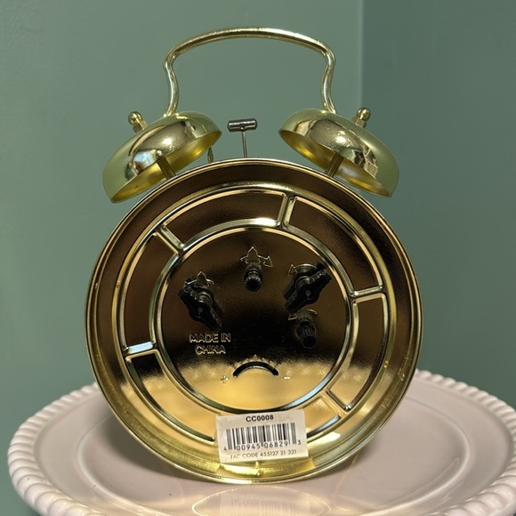 2022 Walt Disney World 50th Anniversary Mickey Mouse Double Bell Alarm Clock - Picture 3 of 4